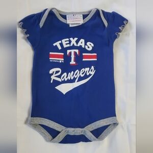 Genuine Merchandise Blue Texas Rangers Kids Tee
